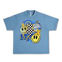 Pebble Blue retro down syndrome awareness Urban Heavy Tee - JahusDesignShop