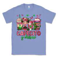 Colony Blue cafecito y chisme coffee cups Classic Tee - Jasminsmagicworld