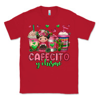 Red cafecito y chisme coffee cups Classic Tee - Jasminsmagicworld