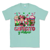 Seafoam cafecito y chisme coffee cups Classic Tee - Jasminsmagicworld