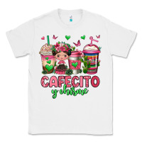 White cafecito y chisme coffee cups Classic Tee - Jasminsmagicworld