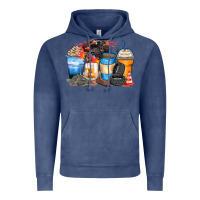Vintage Denim monster truck coffee cups Vintage Hoodie - Zillion Design Studio