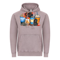 Vintage Zinc monster truck coffee cups Vintage Hoodie - Zillion Design Studio