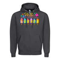 Smoke hello summer popsicles Zipper Hoodie - Jasminsmagicworld