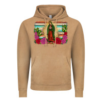 Vintage Camel western our lady of Guadalupe Vintage Hoodie - JahusDesignShop