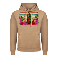 Vintage Coffee western our lady of Guadalupe Vintage Hoodie - JahusDesignShop