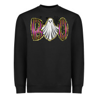 Black boo ghost Heavyweight Sweatshirt - RacoonDesign