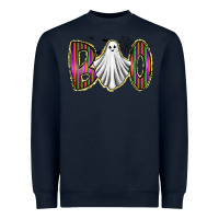 Navy boo ghost Heavyweight Sweatshirt - RacoonDesign