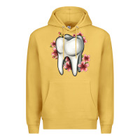 Antique Gold floral tooth Premium Hoodie - Jasminsmagicworld