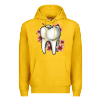 Lemon floral tooth Premium Hoodie - Jasminsmagicworld