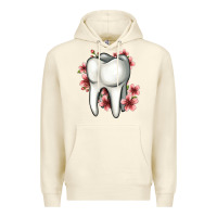 Sandshell floral tooth Premium Hoodie - Jasminsmagicworld