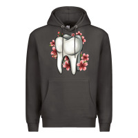 Smoke floral tooth Premium Hoodie - Jasminsmagicworld