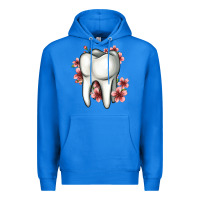 True Royal floral tooth Premium Hoodie - Jasminsmagicworld
