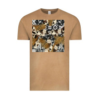 Vintage Camel cowhide leopard seamless pattern Vintage Tee - HRA Design Shop