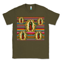 Army Green our lady of guadalupe tumbler Classic Tee - JahusDesignShop