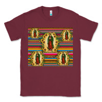 Burgundy our lady of guadalupe tumbler Classic Tee - JahusDesignShop
