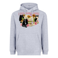 Heather Grey ı read banned books Heavyweight Hoodie - MaliasSmallBusiness