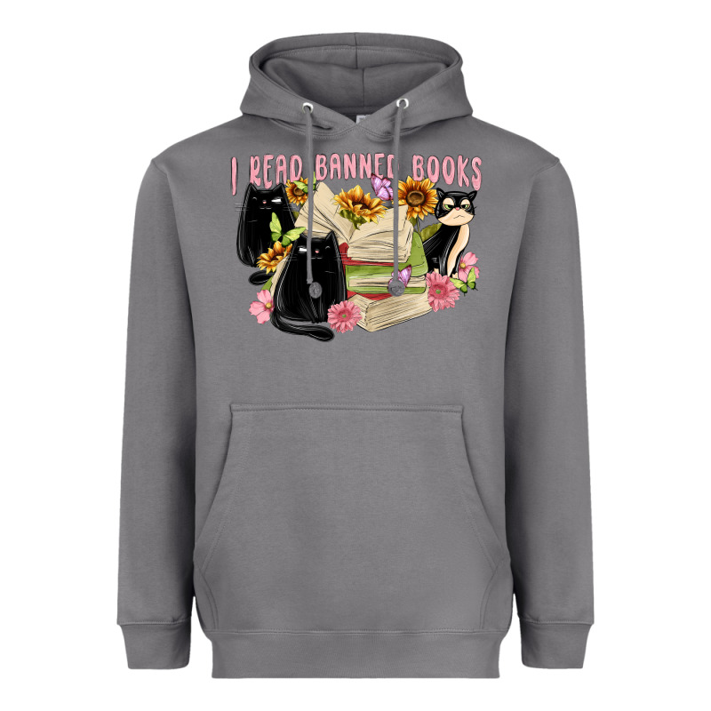 ı Read Banned Books Heavyweight Hoodie by MaliasSmallBusiness | Teevron