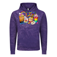 Cloud Purple pride coffee cups Vintage Hoodie - Zillion Design Studio