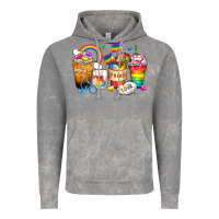 Cloud Rock pride coffee cups Vintage Hoodie - Zillion Design Studio