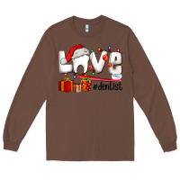 Chestnut Christmas love  dentist Long Sleeve Tee - AdoDesignShop