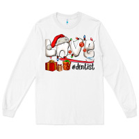 White Christmas love  dentist Long Sleeve Tee - AdoDesignShop