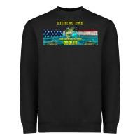 Black fishing dad  libbey glass Heavyweight Sweatshirt - HRA Design Shop