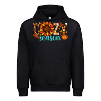 Black Cozy season Thanksgiving Urban Hoodie - NancyCooperArtShop