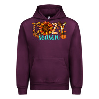 Mauve Wine Cozy season Thanksgiving Urban Hoodie - NancyCooperArtShop