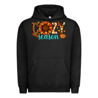 Pigment Black Cozy season Thanksgiving Urban Hoodie - NancyCooperArtShop