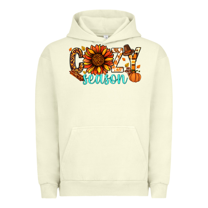 Cozy Season Thanksgiving Urban Hoodie by NancyCooperArtShop | Teevron
