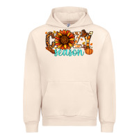 Sandshell Cozy season Thanksgiving Urban Hoodie - NancyCooperArtShop