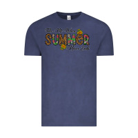 Vintage Denim take me where summer never ends Vintage Tee - CowhideDigitalArt