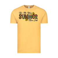 Vintage Mustard take me where summer never ends Vintage Tee - CowhideDigitalArt