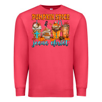 Cardinal pumpkin spice jesus christ Premium Sweatshirt - MaliasSmallBusiness