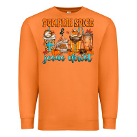Carrot pumpkin spice jesus christ Premium Sweatshirt - MaliasSmallBusiness