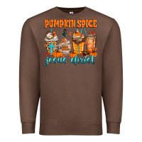 Chestnut pumpkin spice jesus christ Premium Sweatshirt - MaliasSmallBusiness