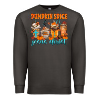 Smoke pumpkin spice jesus christ Premium Sweatshirt - MaliasSmallBusiness