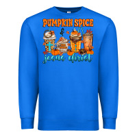 True Royal pumpkin spice jesus christ Premium Sweatshirt - MaliasSmallBusiness