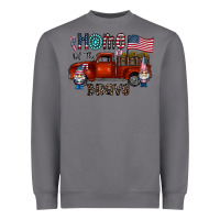 Storm home of the brave Heavyweight Sweatshirt - CowhideDigitalArt