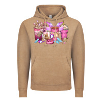 Vintage Coffee princess coffee cups Vintage Hoodie - Zillion Design Studio