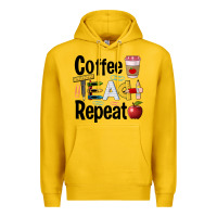 Lemon coffee teach repeat Premium Hoodie - BarkalooDesign
