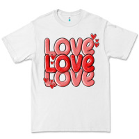 White love valentines day Premium Tee - MaliasSmallBusiness
