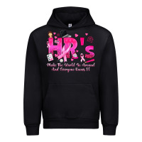 Black breast cancer hr human resources Urban Hoodie - texasbilliewilder