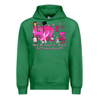 Emerald breast cancer hr human resources Urban Hoodie - texasbilliewilder