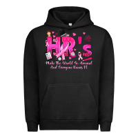Pigment Black breast cancer hr human resources Urban Hoodie - texasbilliewilder
