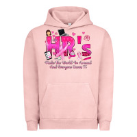 Pigment Salmon breast cancer hr human resources Urban Hoodie - texasbilliewilder