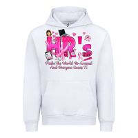 White breast cancer hr human resources Urban Hoodie - texasbilliewilder