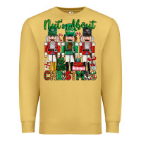 Antique Gold nuts about christmas Premium Sweatshirt - MaliasSmallBusiness