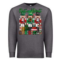 Charcoal Heather nuts about christmas Premium Sweatshirt - MaliasSmallBusiness